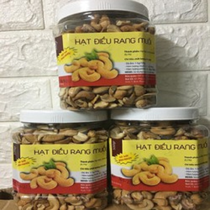 Hạt điều sạch rang muối 1kg loại vỡ