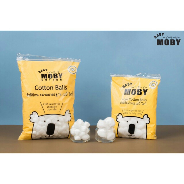 Bông miếng Moby bịch 100 miếng