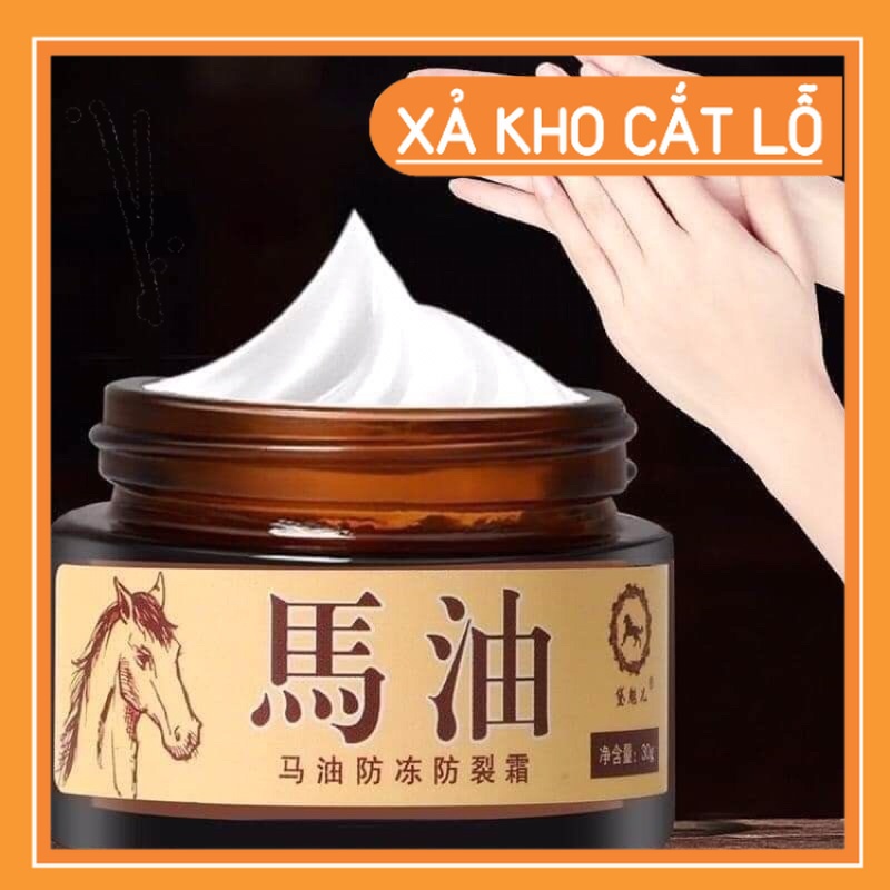 [Dầu Ngựa]  Kem Dầu Ngựa Nẻ Da Tay Nứt Gót Chân Á Sừng (30gr) - Chuyên Phu Kiện Điện Tử Đồ Gia Dụng