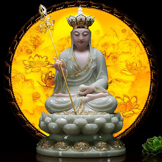 Đèn Thờ Hào Quang Phật Tranh Trúc Chỉ Kiểu vườn sen, Trang Trí Bàn Thờ, bàn thờ phật tổ, phật quang âm, tam ba vị thánh,