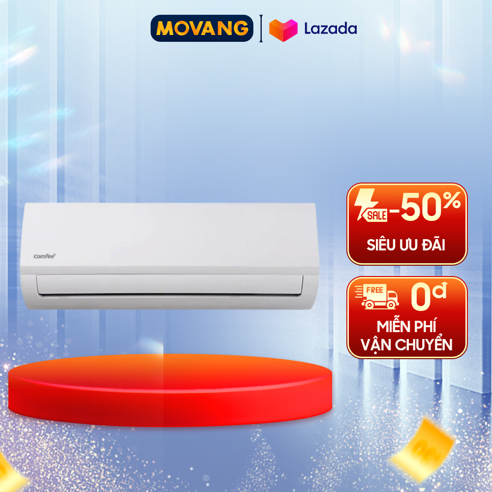 Máy Lạnh Comfee 1 HP CFS-10FWFF-V - Tự động khởi động lại sau khi mất điện Al Cool - Điều khiển bằng giọng nói