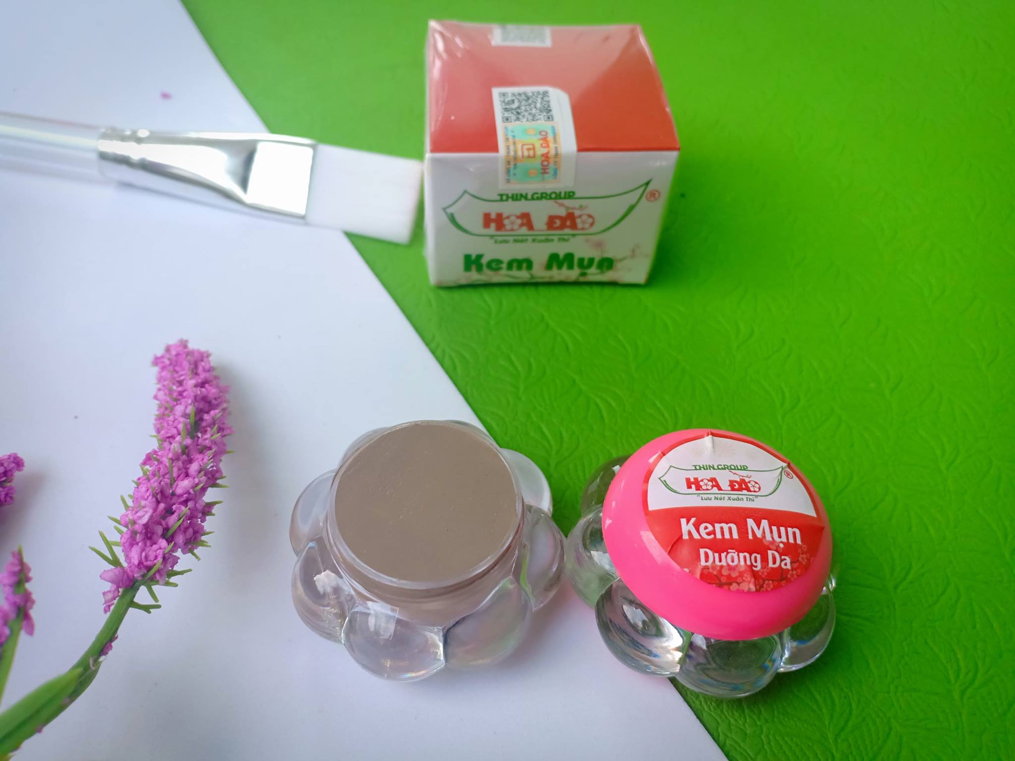 Combo 5 hộp kem mụn Hoa Đào chính hãng