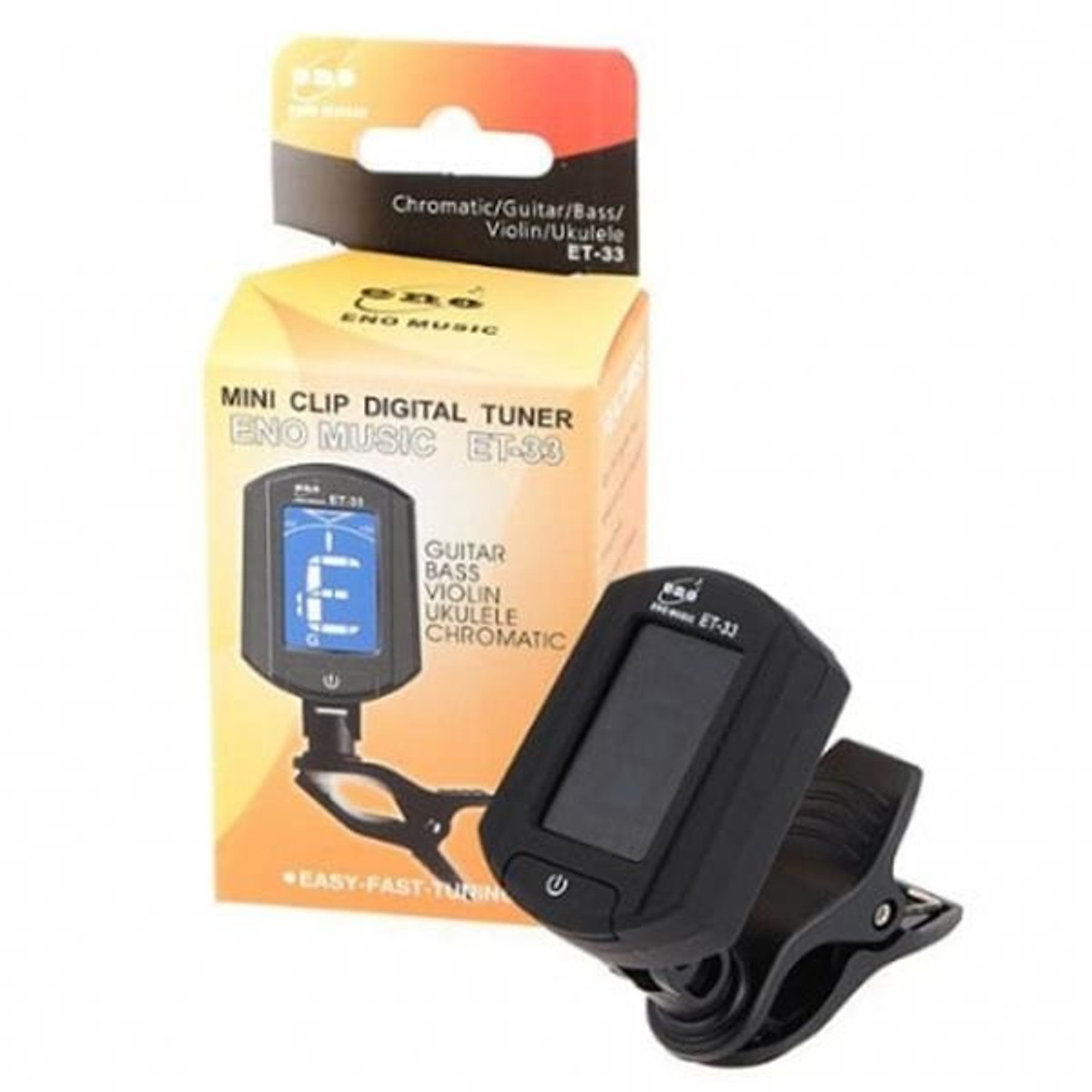 Máy tuner lên dây guitar et-33