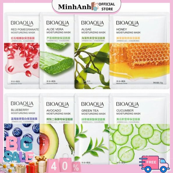 Mặt nạ giấy Bioaqua Hương Trái Cây tự nhiên cao cấp chính hãng