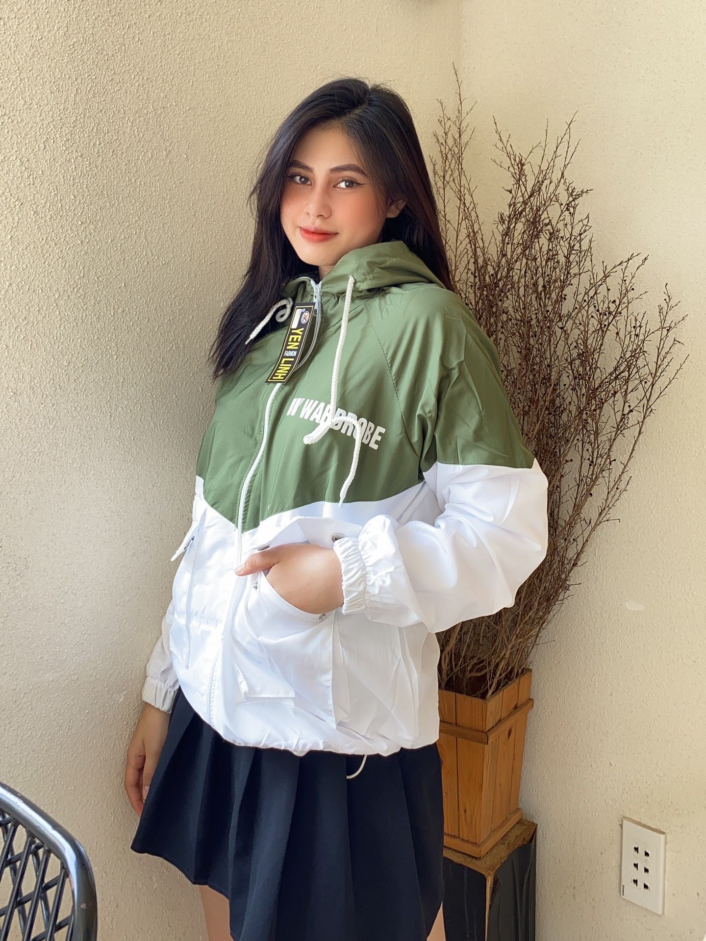 Áo khoác dù nữ mẫu mới cực xinh - clius fashion