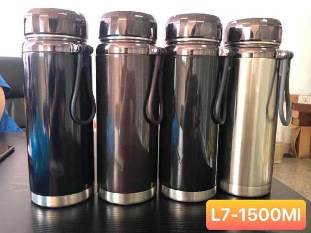 BÌNH GIỮ NHIỆT BAOL 1500ML NẮP TITAN INOX 304 BỀN BỈ GIỮ NHIỆT TRÊN 12 TIẾNG