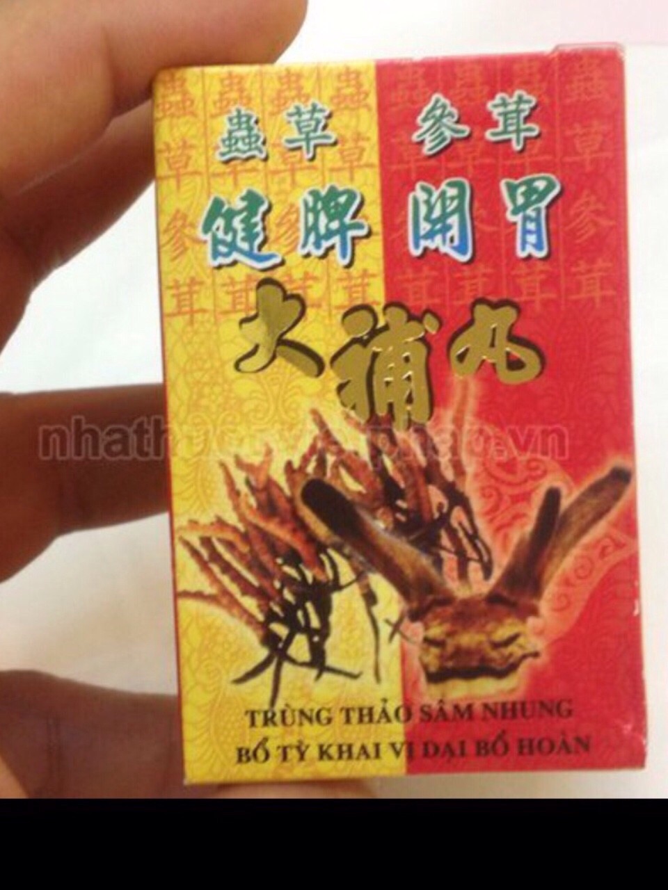 Trùng Thảo Sâm Nhung Chính Hãng tăng cường sức khỏe Malaysia