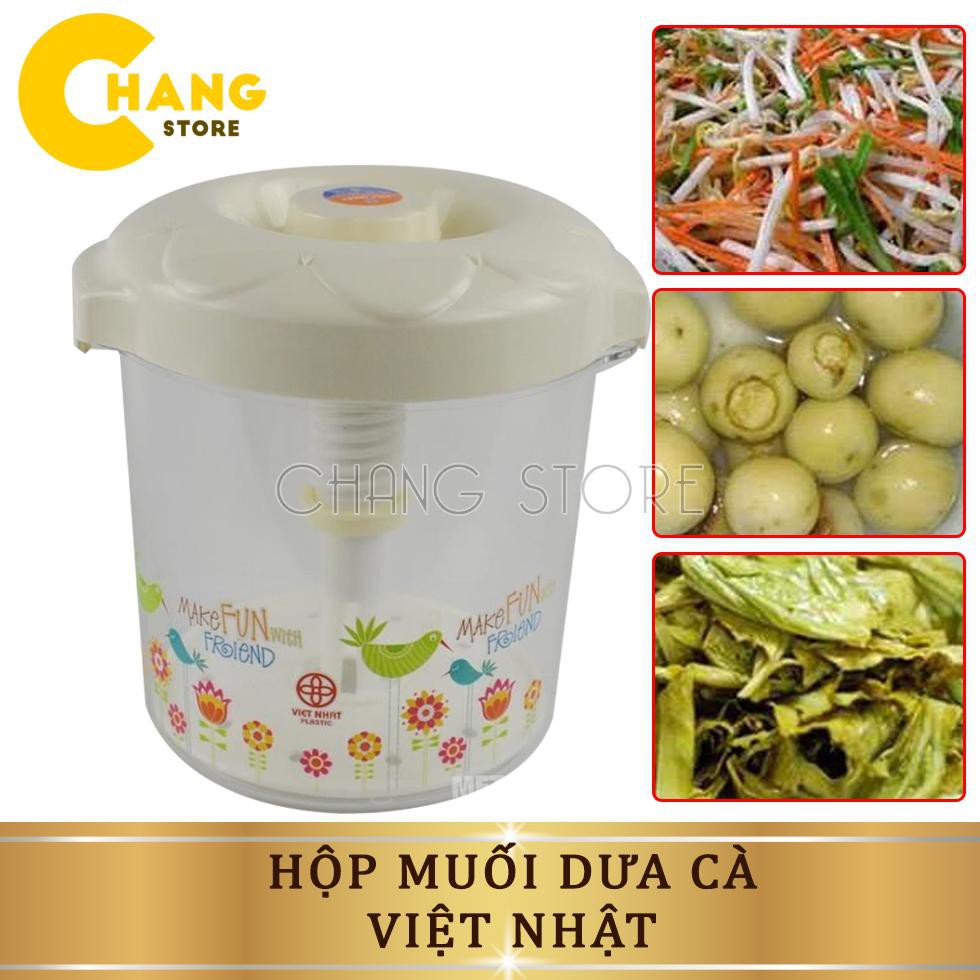 Hộp muối dưa cà việt nhật thông minh siêu tiện ích cho mọi nhà