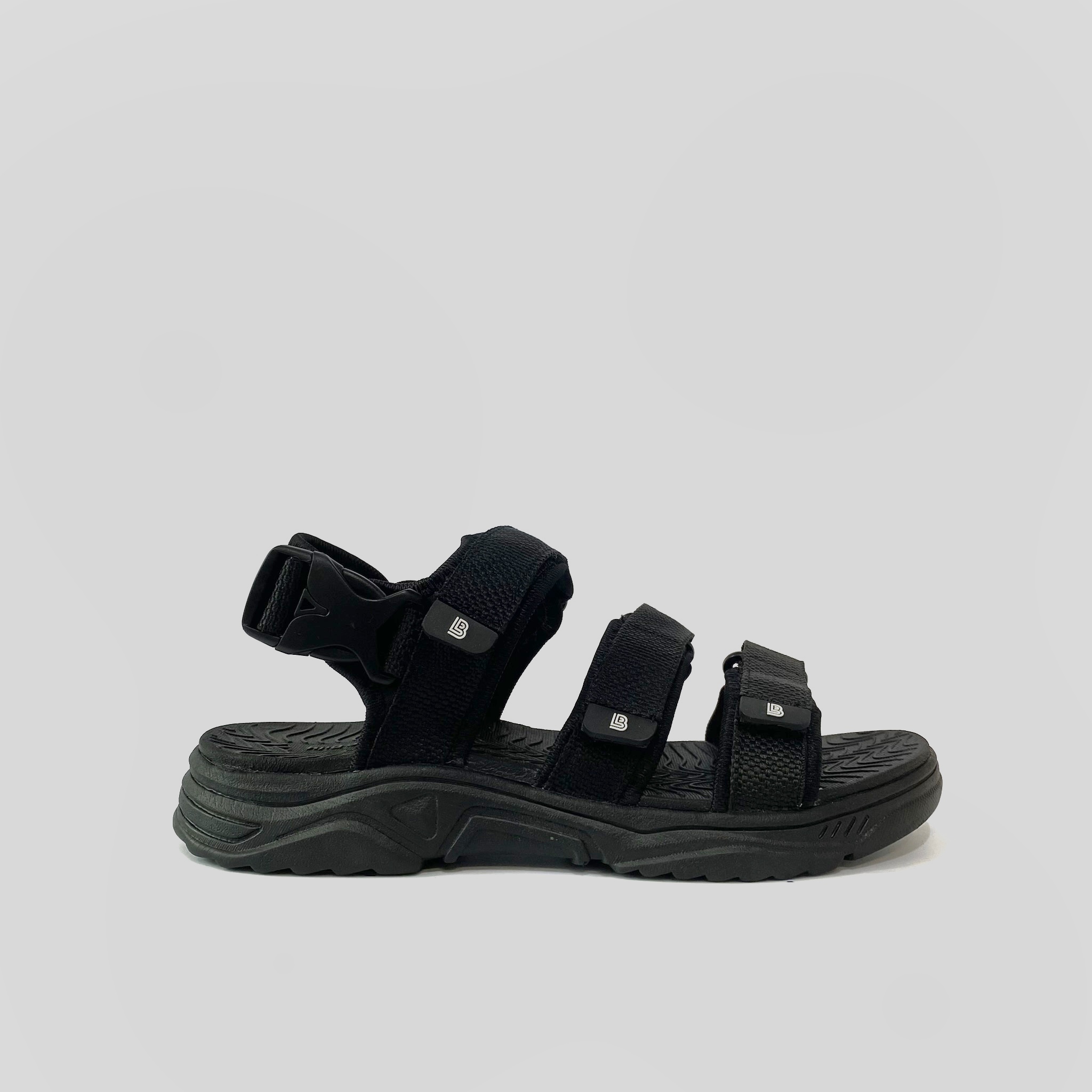 Giày sandal nam nữ unisex the bily 3 quai ngang dây dù đế phylon siêu êm nhẹ nhiều màu-bl04