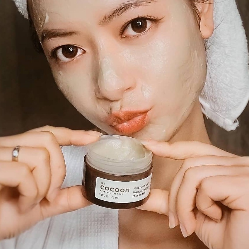 [Cocoon Vietnam] Mặt Nạ Bí Đao The Cocoon 30ml [DA DẦU MỤN ẨN] giảm mụn và làm mềm mượt da mẫu mới - hàng chuẩn 100% BA TU SHOP