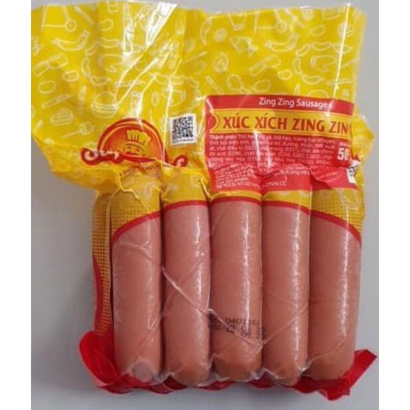 1kg xúc xích đức cp zing zing - cô năm food