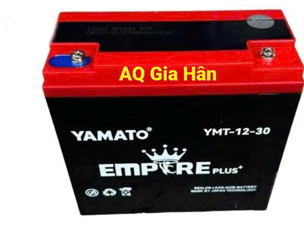 ẮC QUY XE MÁY ĐIỆN YAMATO EMPIRE CHÍNH HÃNG dùng cho xe máy điện 60V