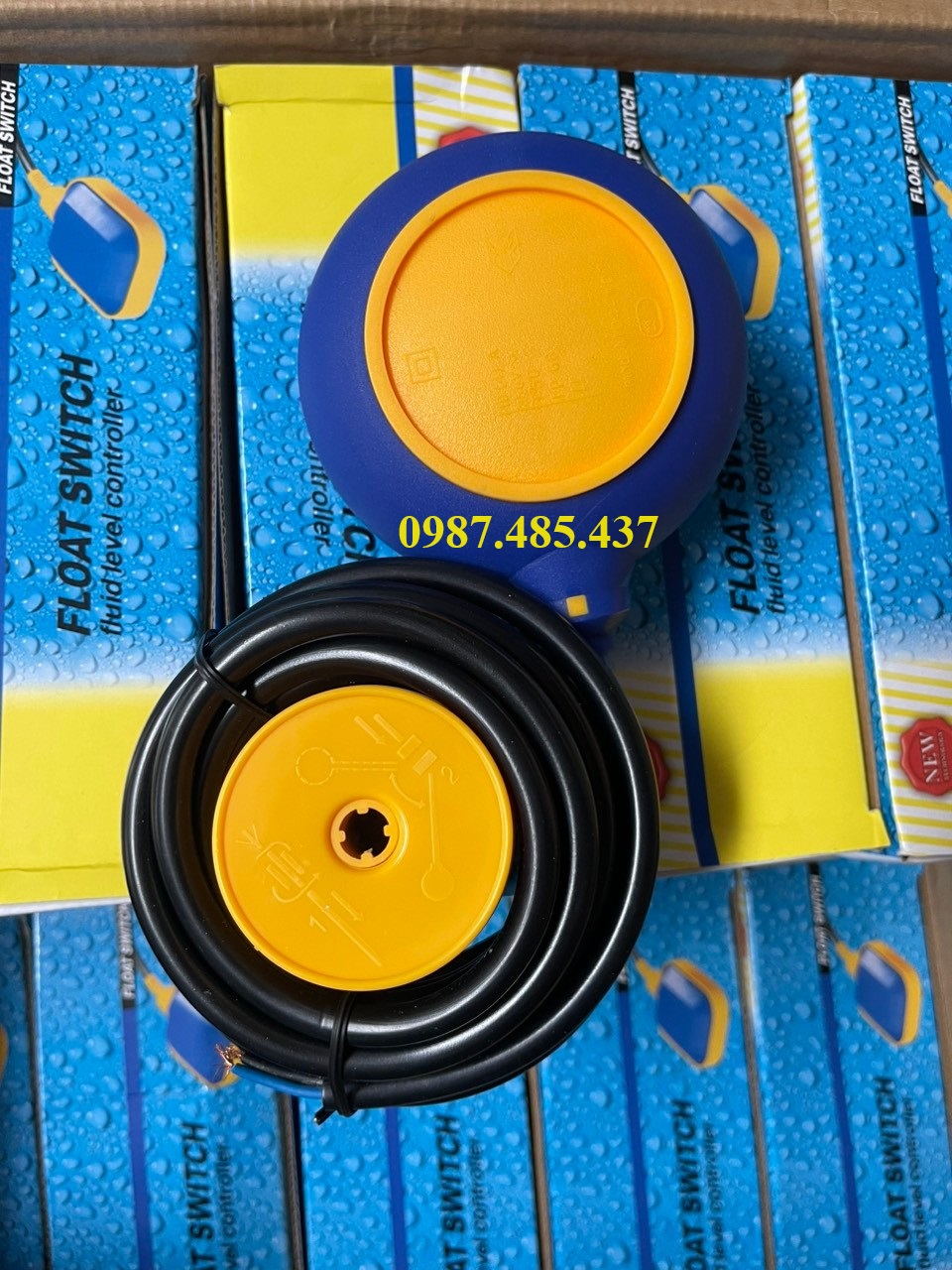 Phao điện bơm nước chống cạn chống tràn 3m-5m