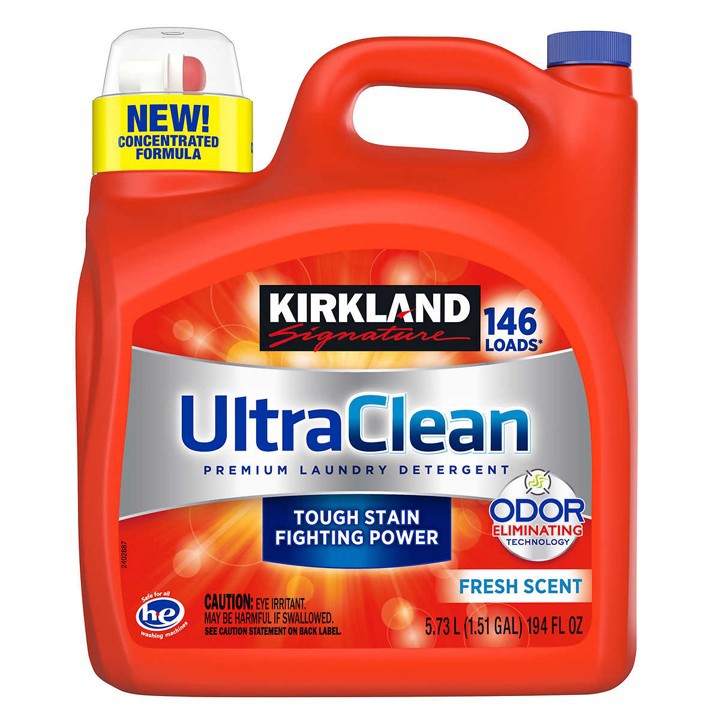 Nước giặt siêu sạch Kirkland Ultra Clean 5.73L