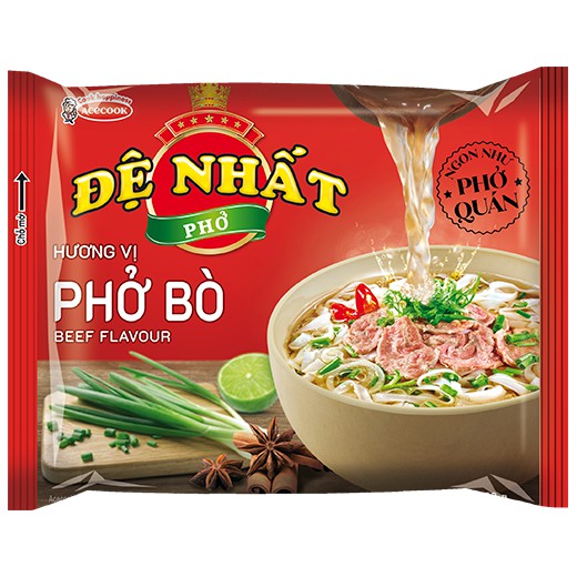Combo 5 gói phở Đệ Nhất (gói 65g)