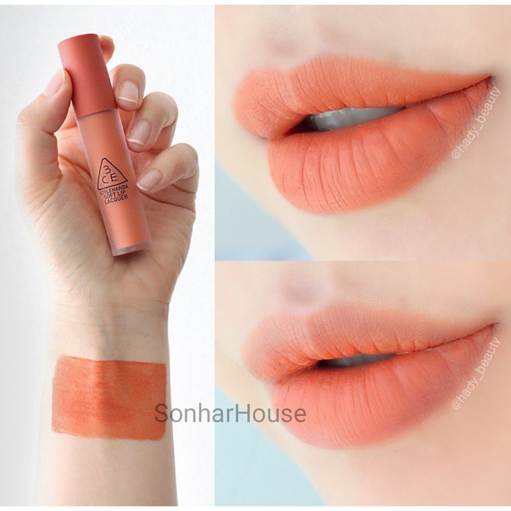 Son Kem Lì Soft Lip Lacquer Màu Cam nude Neutral Avenue chính hãng