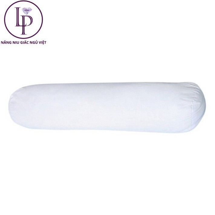 Ruột Gối gối hơi ôm bông ôm gòn Lan Pham Bedding cao cấp có khoá kéo 35x100cm
