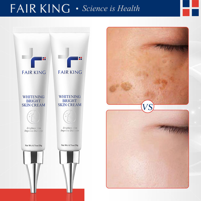 FAIR KING 2 miếng kem trắng da trị vết thâm, tinh chất xóa vết thâm, làm sáng da và giảm tàn nhang, kem-quốc tế