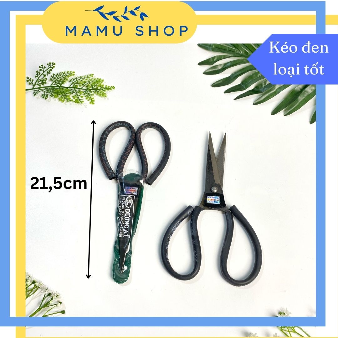 Kéo làm cá siêu bén kéo đen loại tốt Dương A1 Mamu shop M184