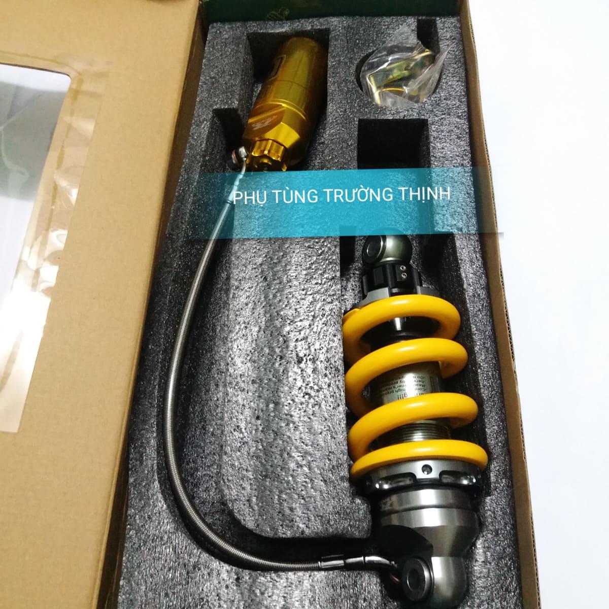 Phuộc sau Ohlins bình dầu mẫu mới dành cho Exciter 135, Exciter 150