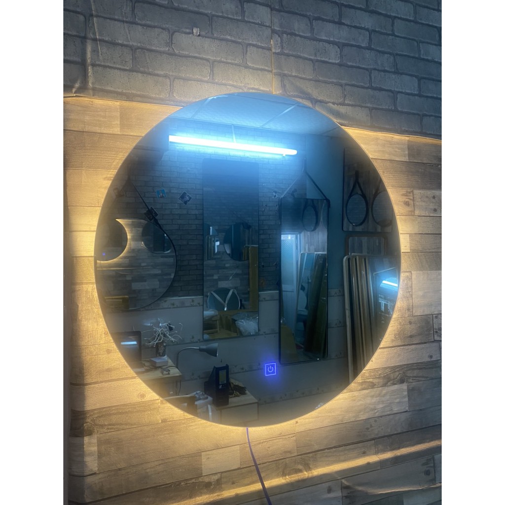Gương tròn led d50 cảm ứng