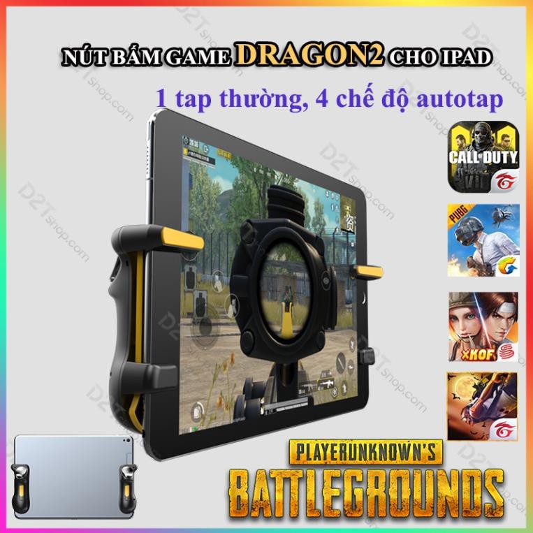 Nút bấm game Dragon 2 cho iPad tự động autotap 30 lần giây cực khủng chơi game PUBG Call of Duty Free Fire 1