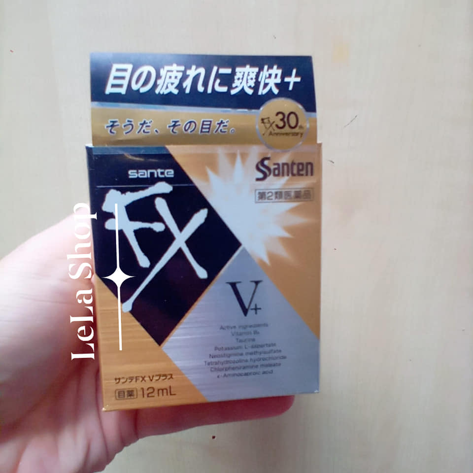 Nước nhỏ mắt santen fx vàng nhật