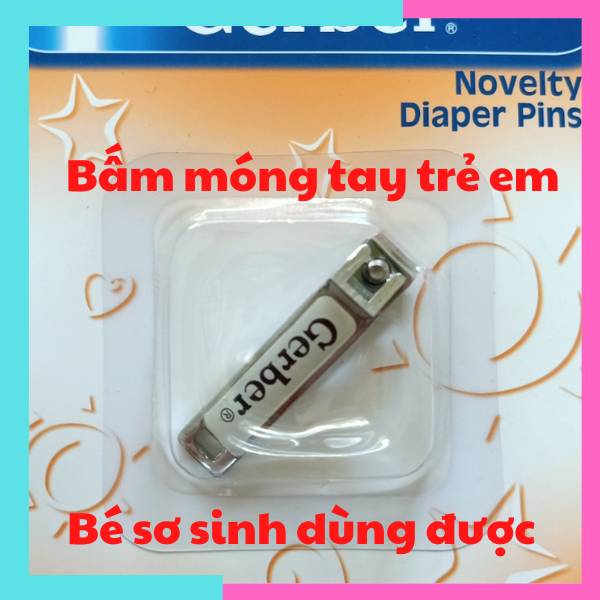 Bấm móng tay cho bé bấm móng tay bé sơ sinh Gerber dụng cụ cắt móng tay móng chân cho trẻ em