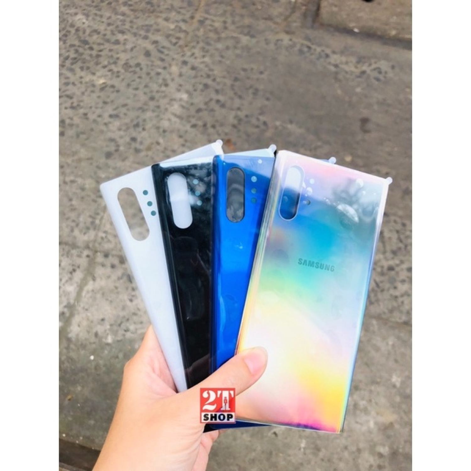 Nắp lưng galaxy note 10 plus 5g thay thế, kèm keo ron