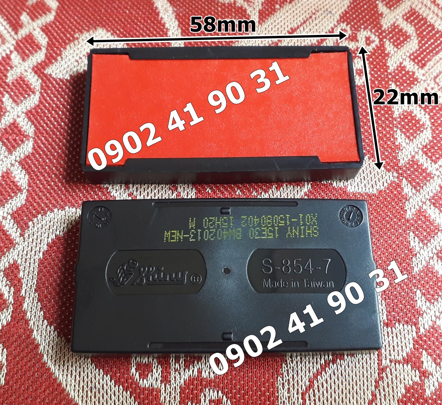 Tampon dấu lật shiny s854