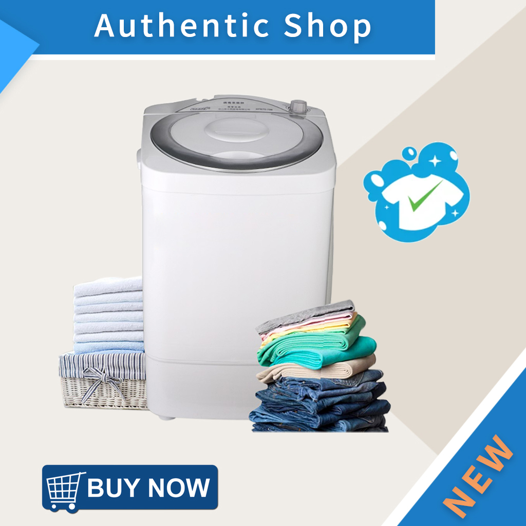 Máy giặt mini bán tự động - máy giặt 7kg - dành cho nhà ít người/ gia đình nhỏ - lỗi đổi trả trong 7 ngày