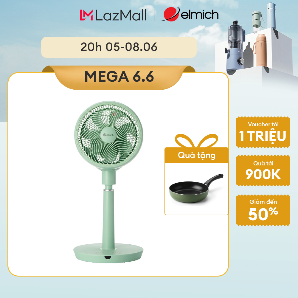 (MEGA 6.6)Quạt Tuần hoàn không khí Elmich CFE-8791
