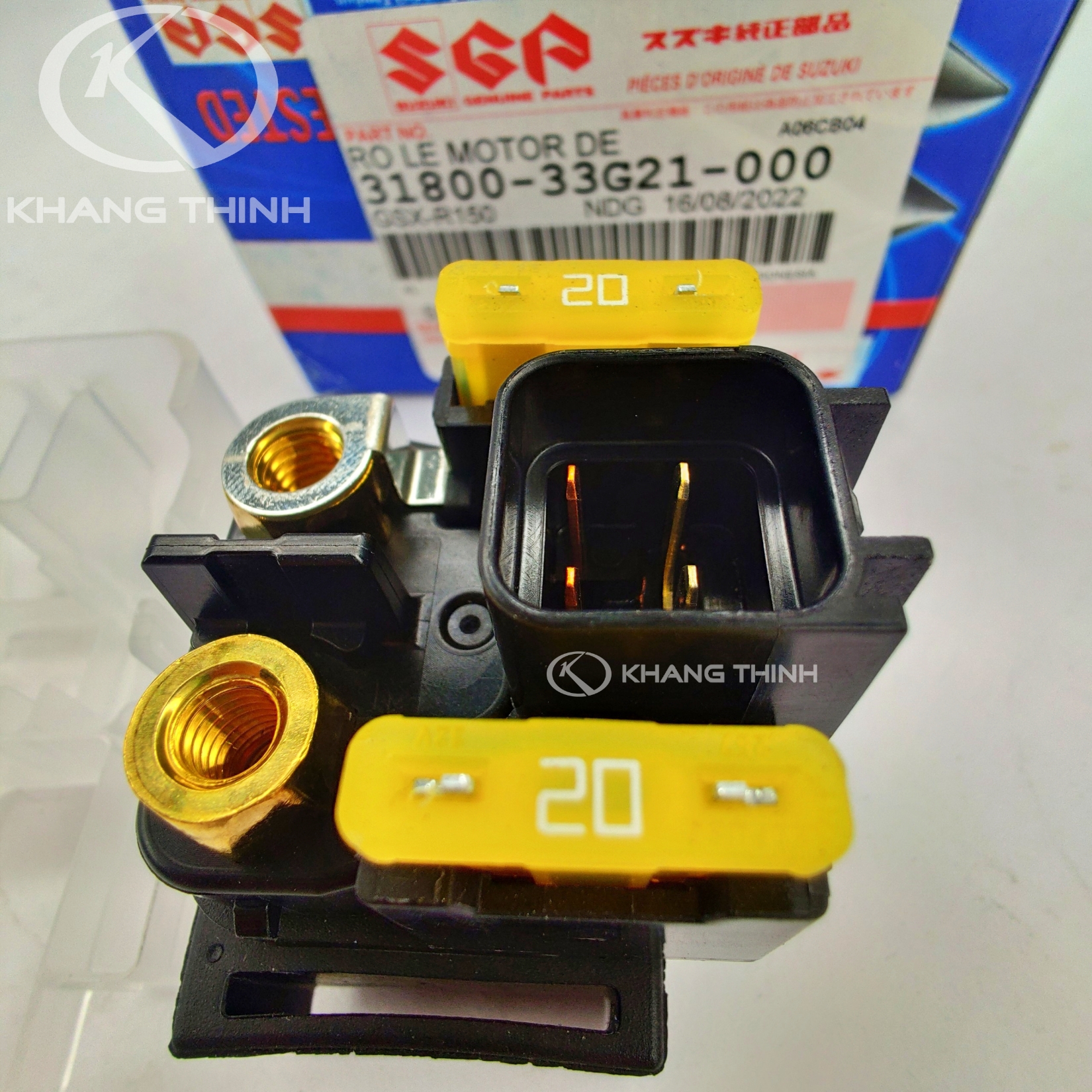 Rơ le đề suzuki raider , gsx - hàng chính hãng