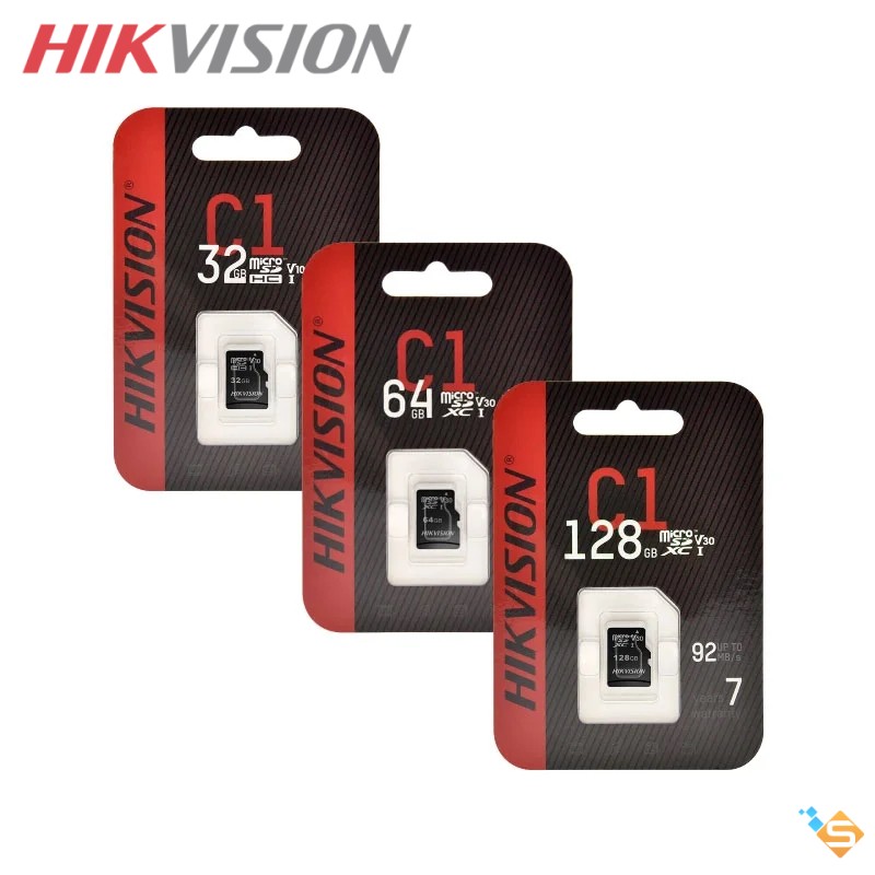 Thẻ nhớ micro sd hikvision class 10 92mb/s 32gb 64gb 128gb chuyển dụng cho camera - bảo hành chính hãng 5 năm