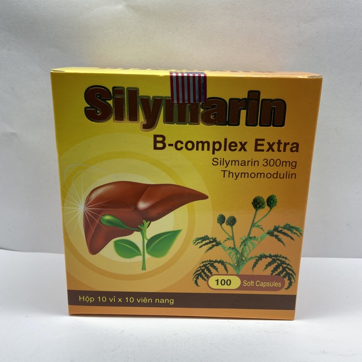 Silymarin B-Complex Extra Vàng - Hộp 100 Viên
