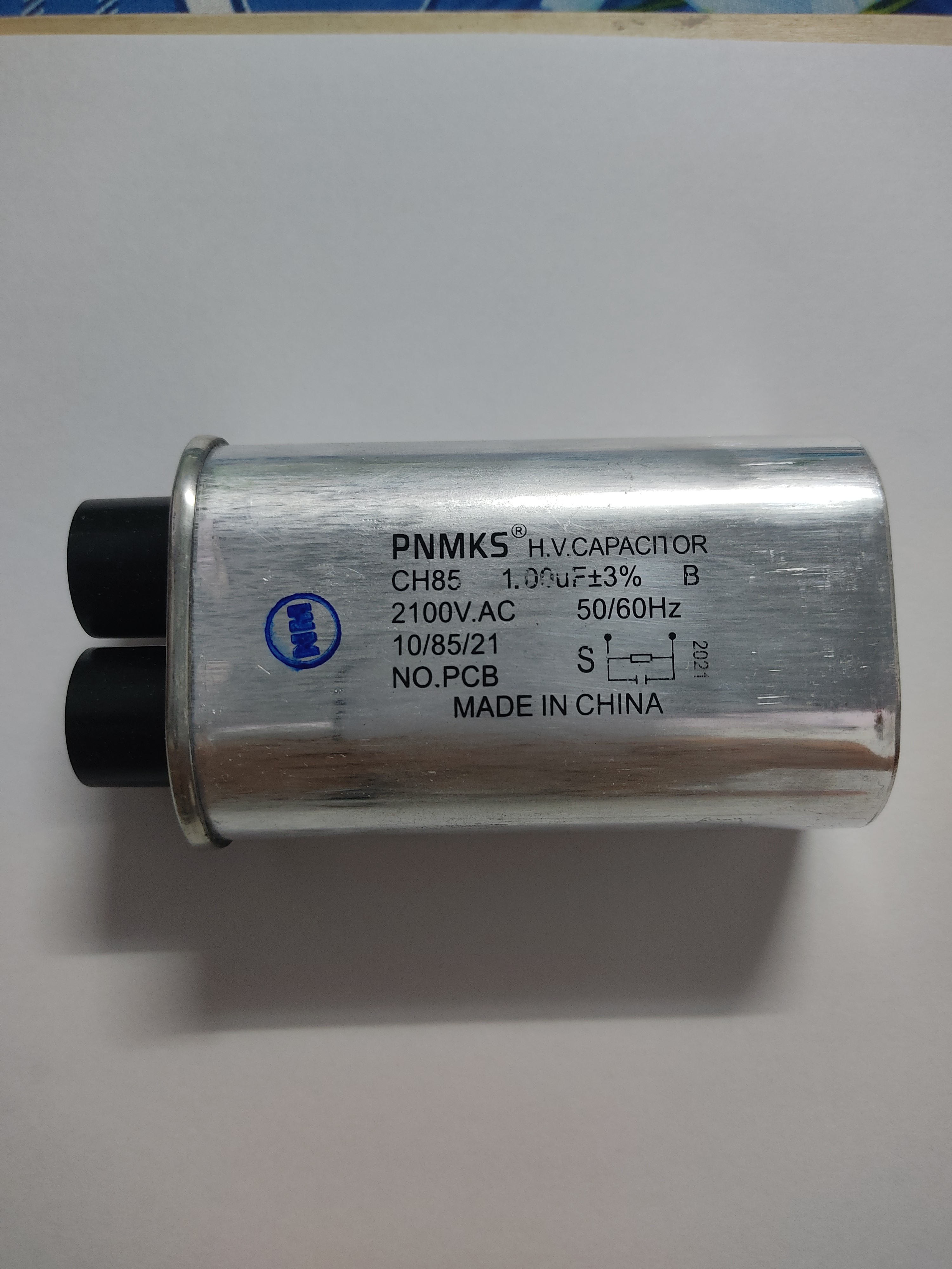 Tụ cao áp lò vi sóng 1.00uf. 2100v