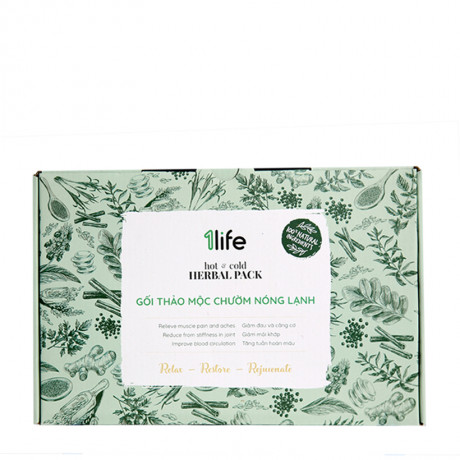 Gối thảo mộc cơ bản 1life herbal pack