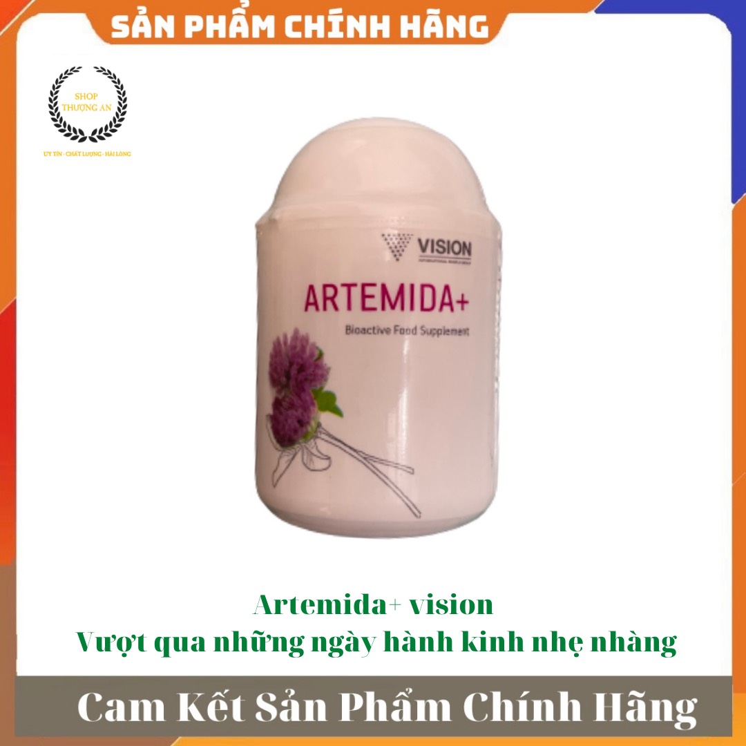 - Artemida+ Vision - Vượt qua những ngày hành kinh nhẹ nhàng - Hộp 60 viên