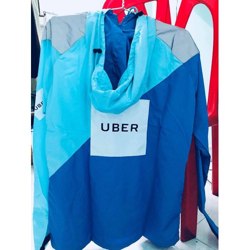 Áo khoác Uber xanh ngọc