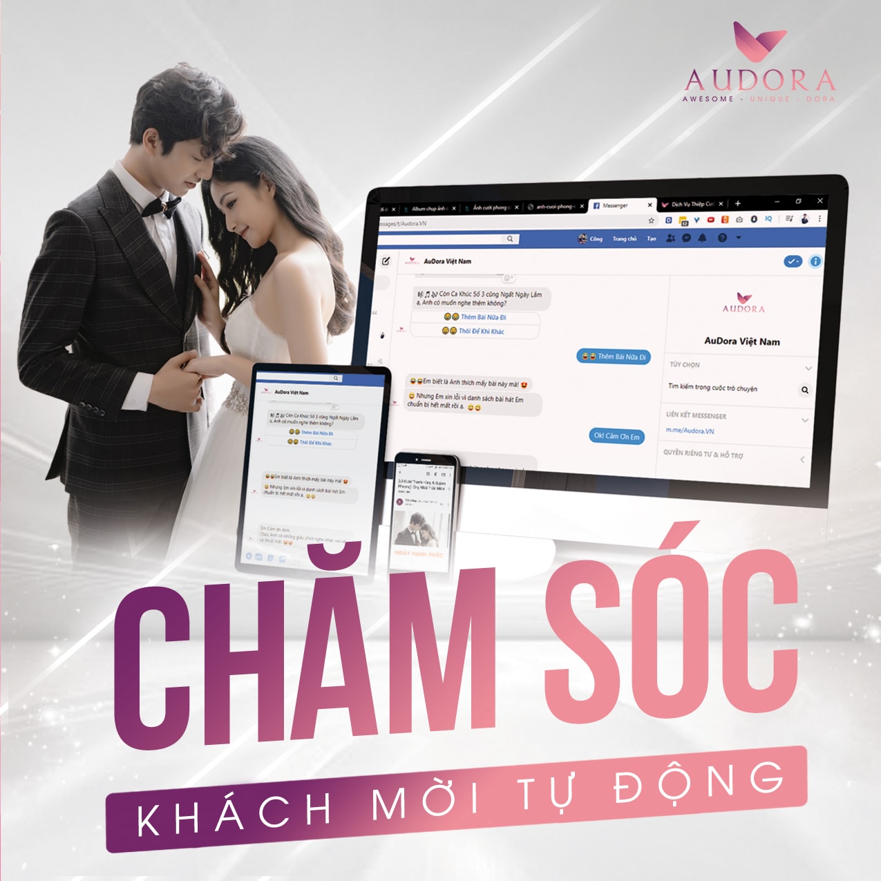 Dịch Vụ Chăm Sóc Khách Mời Tự Động Trước - trong - Sau Ngày Cưới (Special Version)