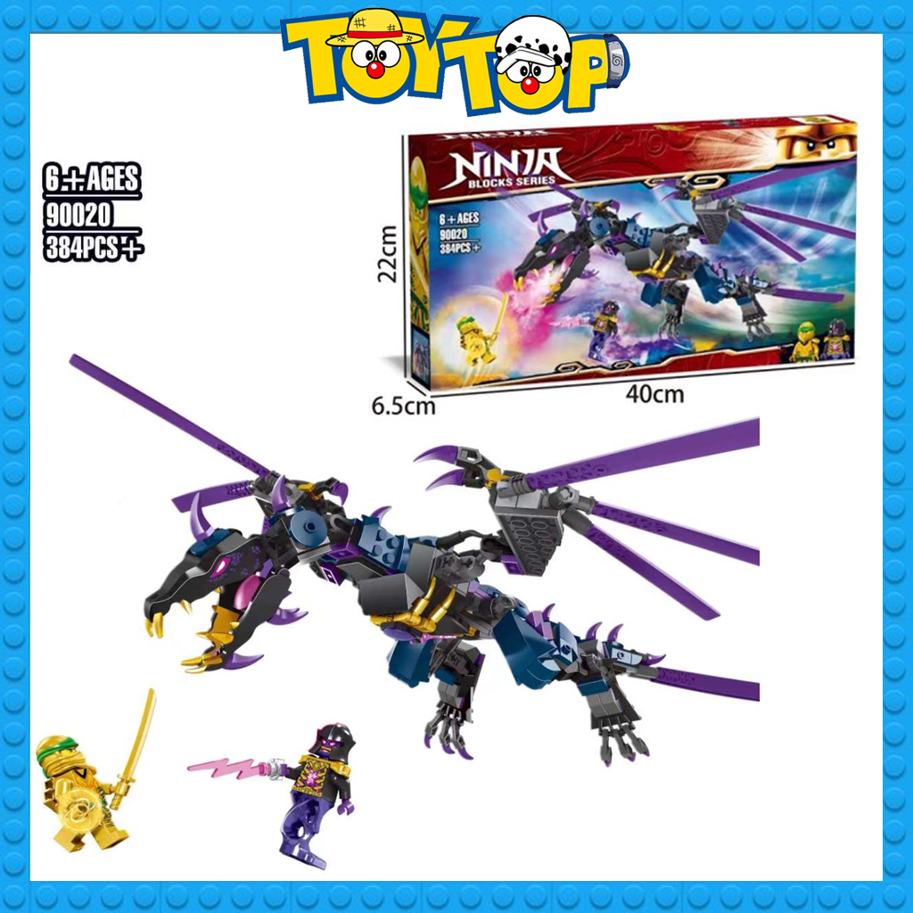 Đồ chơi lắp ráp ninja overlord dragon rồng đen của chúa tể overlord xếp hình tank 11657 / zimo 90020 mô phỏng 71742
