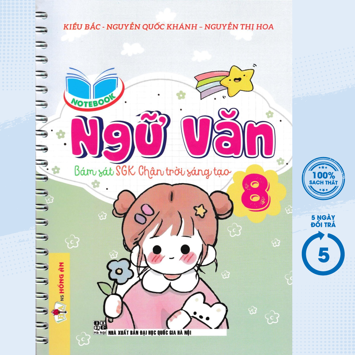 Sách - Notebook Ngữ Văn 8 (Bám Sát SGK Chân Trời Sáng Tạo) - HA - Newshop