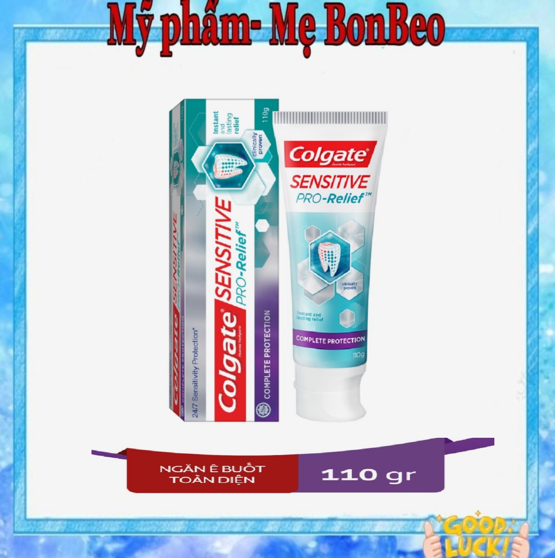 Kem Đánh Răng Colgate Sensitive Pro-Relief ngăn ê buốt và bảo vệ toàn diện 110g/hộp