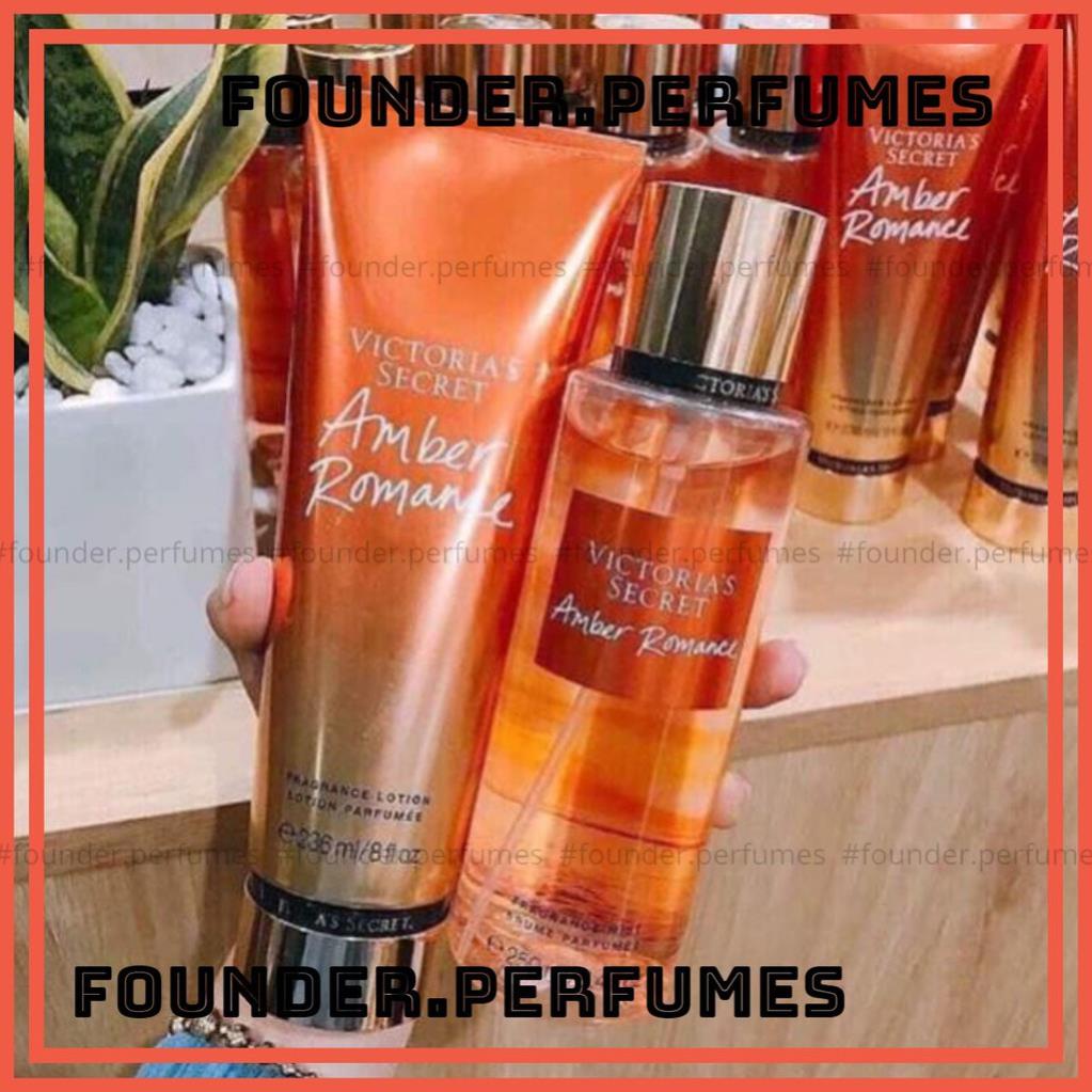 🌟 xịt thơm body mist victoria’s secret - amber romance #founder