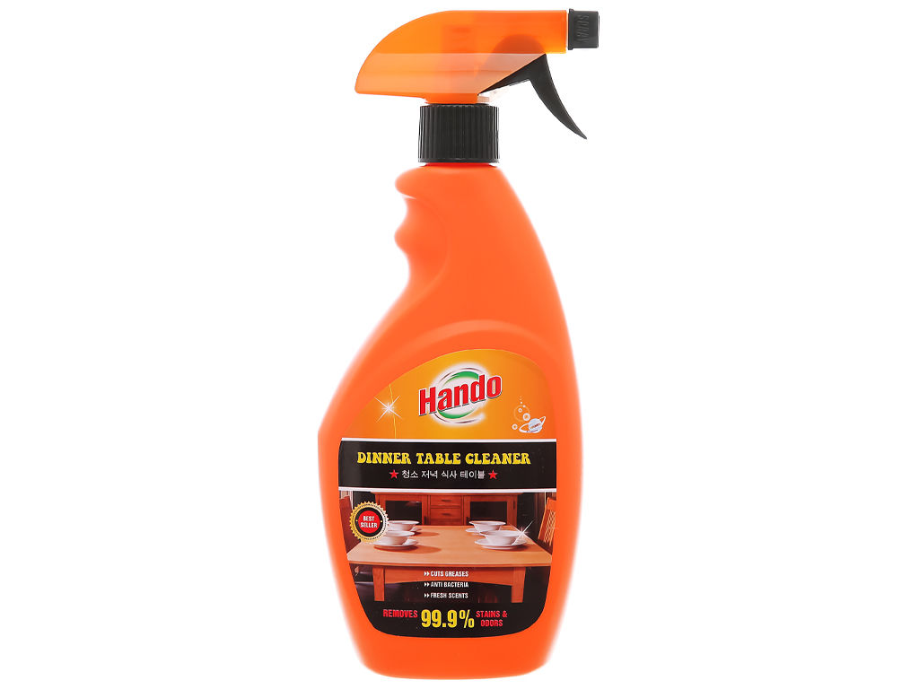 Chai nước xịt lau bàn ăn khử mùi Hando 500ml - Lau bàn ăn khử mùi KL847