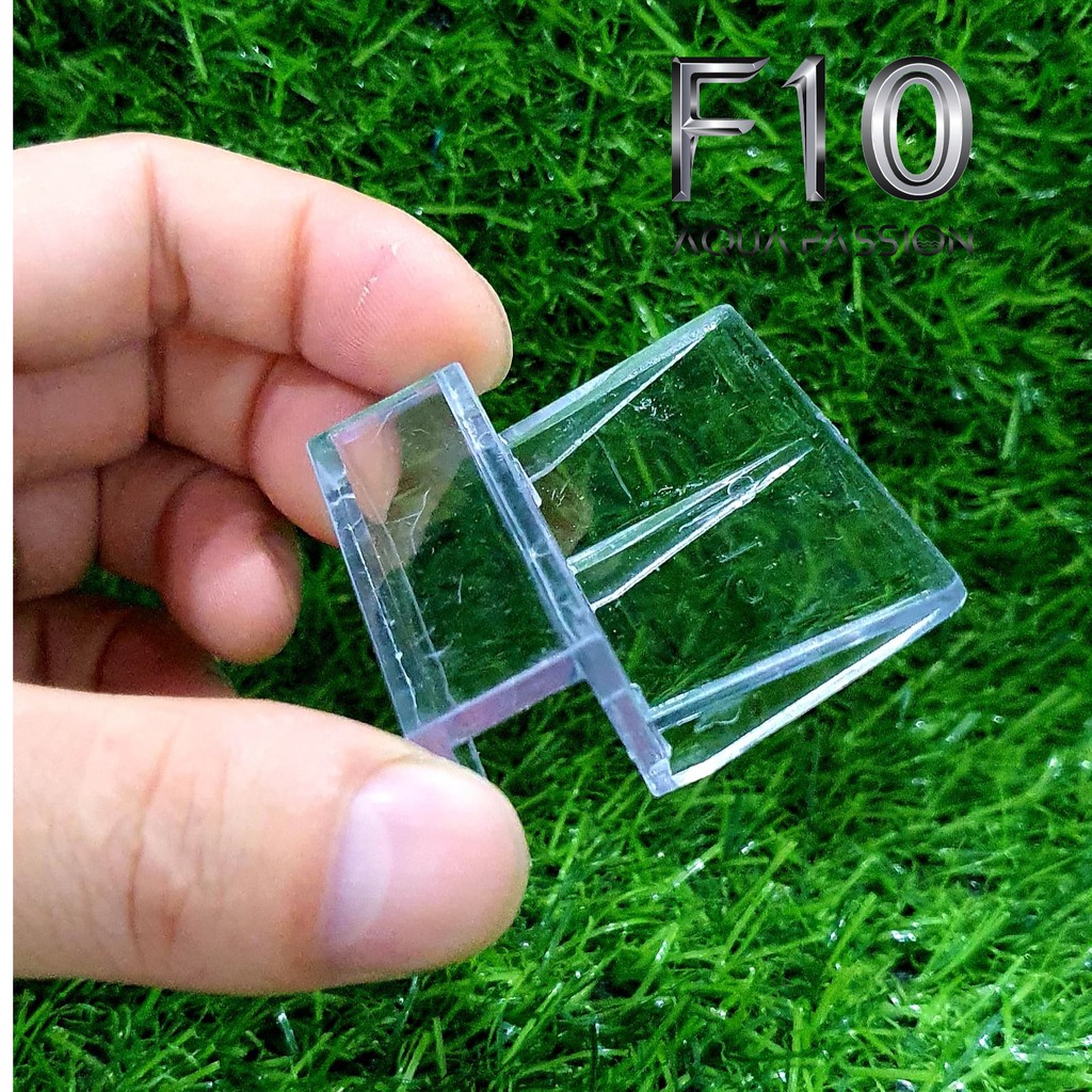 Giá đỡ nắp bể kính bằng mica siêu trong - Giá Mica Đỡ Nắp Hồ Cá - 8 mm