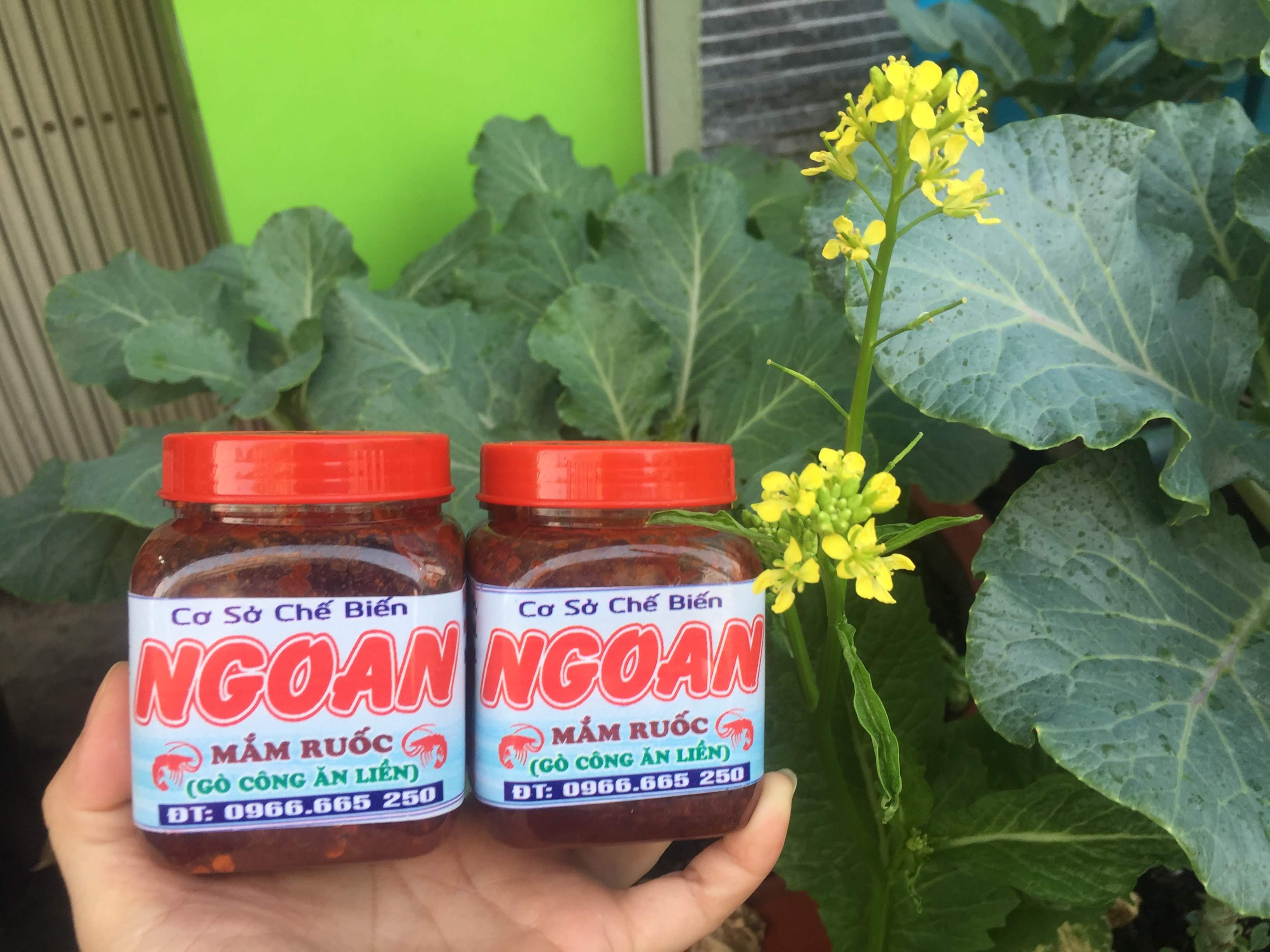 Combo 2 hũ mắm ruốc Ngoan xào sẵn 400 gram ngon tuyệt vời
