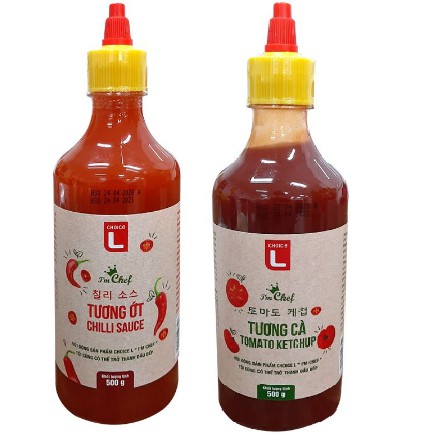 Tương ớt & tương cà choice l i’m chef 500g