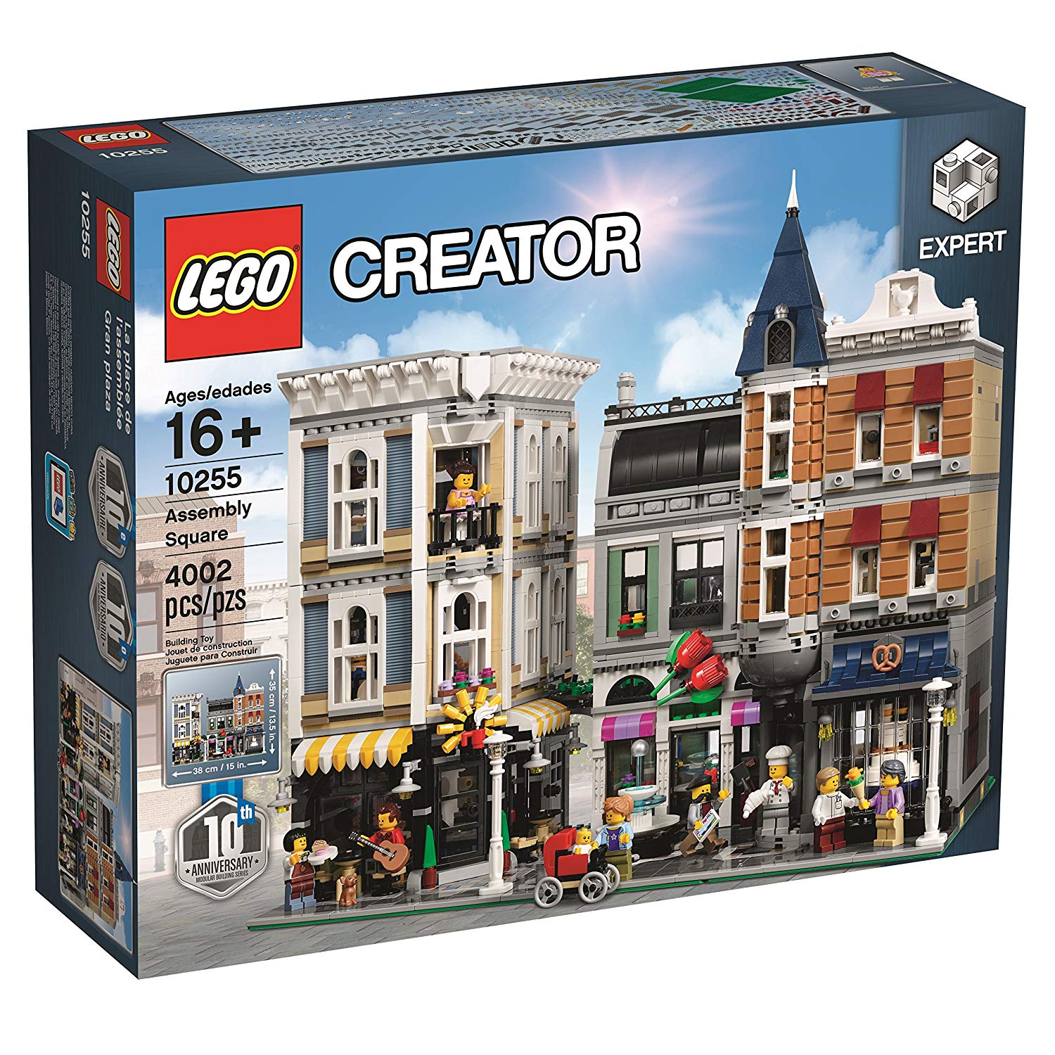 Lego creator expert 10255 assembly square quãng trường thành phố