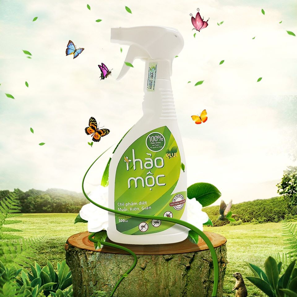 Thảo mộc diệt côn trùng Smart Air, thảo mộc hương tự nhiên đuổi muỗi, kiến, côn trùng